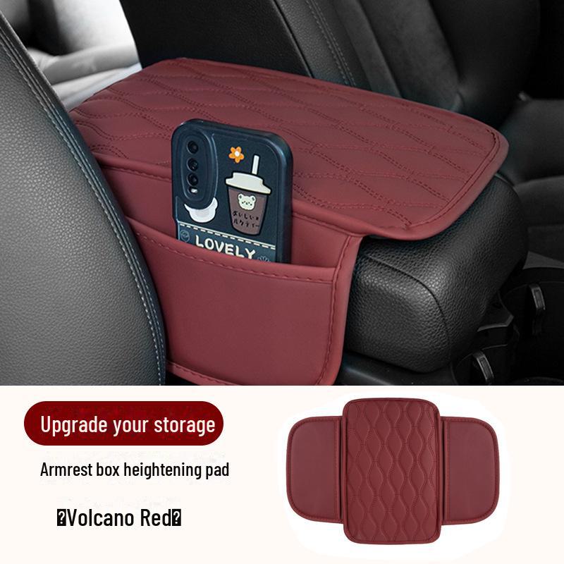 Подлокотник автомобиля - утолщенная подушка подлокотника из пеноматериала с эффектом памяти для универсальной центральной консоли, повышающая подлокотник