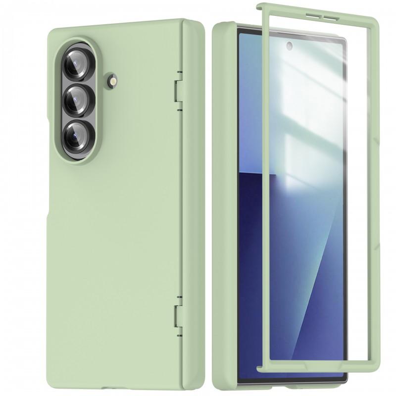 Magnetic Snap Case Galaxy Z Fold 8 Ultra Full Cover Hinge Protection With Built-in Magnet Ring PC Hard Shell