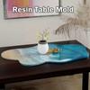 Large 61cm Irregular Tray Epoxy Resin Silicone Mold Wave Table River Table Silicone Mold DIY Ocean Crystal Resin Casting Mold