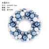 45cm Painted Christmas Ball Garland Decor Hotel Mall Door Wall Hanging Holiday Party Decoration