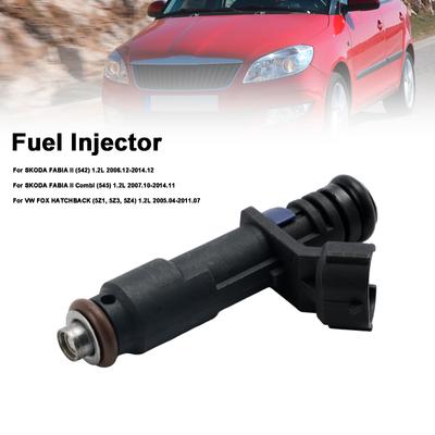 1 шт. Топливный инжектор 03D906031G подходит для VW Fox Hatchback подходит для Skoda Fabia II 1.2L