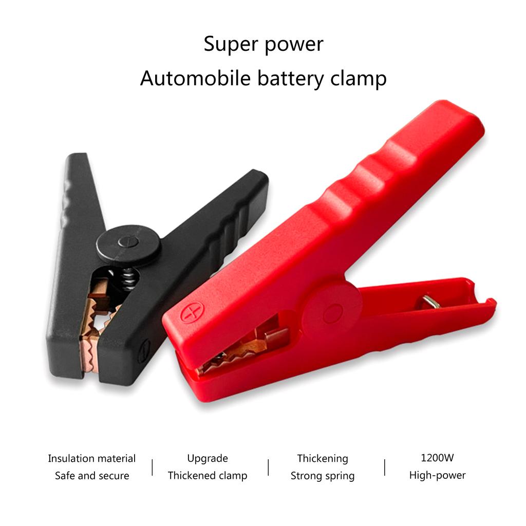 100-амперные зажимы для зарядки и тестирования аккумуляторов