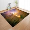 Scenic Carpet Feather Wind Bedroom Floor Mat