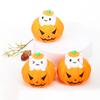Halloween Ghost Figurine 3D Printed Pumpkin Resin Decor Figure Tiny Figurine Miniature Ornament Halloween Decoration