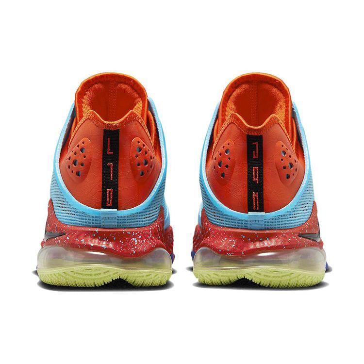 Nike Мужские кроссовки LeBron 19 Low Blue Chill черные светло-малиновые DO9829-400