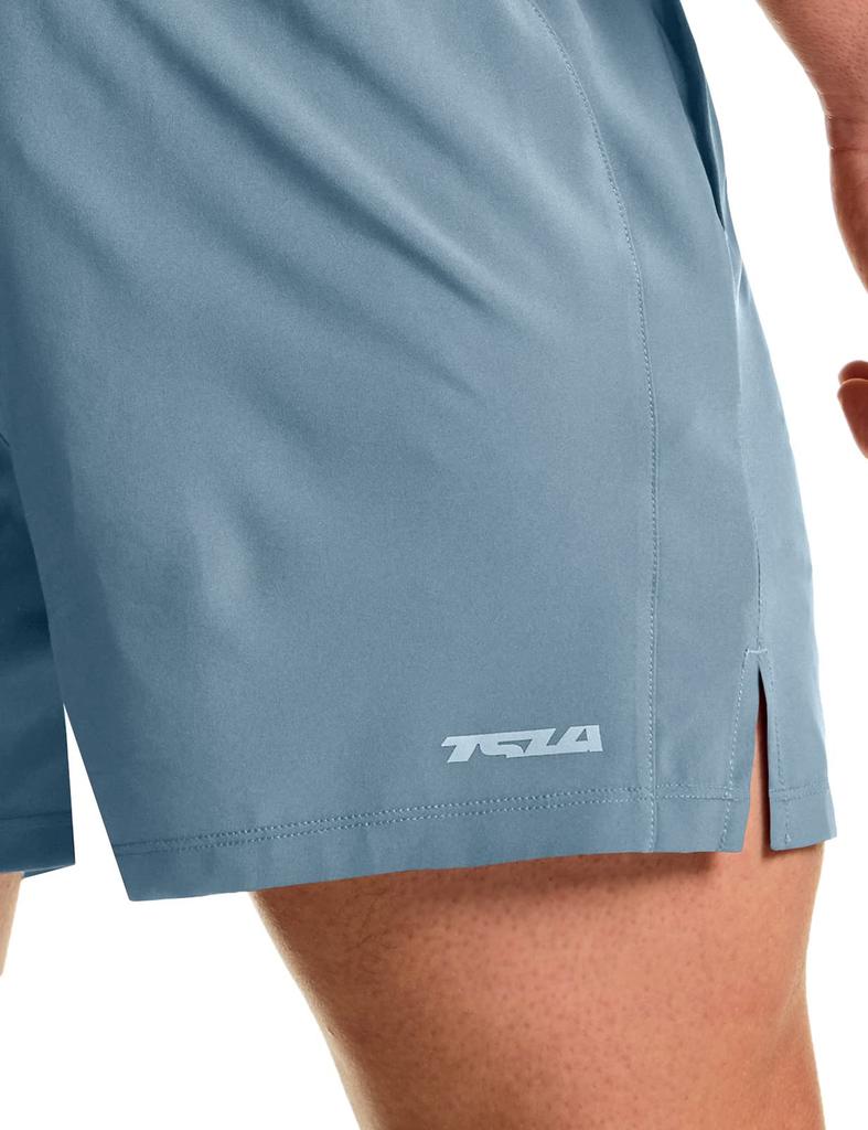 Шорты для бега Tesla с внутренним слоем Active Dry Athlete, мужские, дышащие, влагоотводящие, быстросохнущие, подкладка Dri-Fit, длина 5 дюймов, шорты,