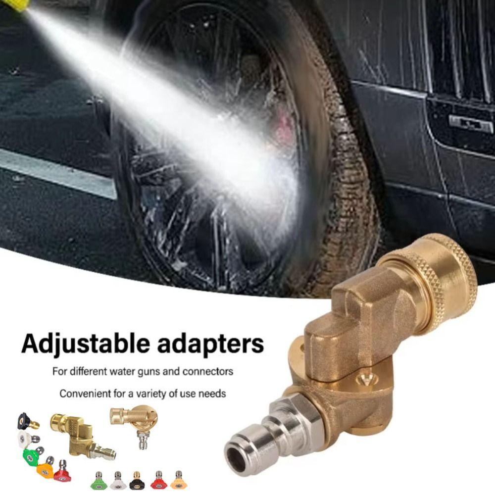 Adjustable Swivel Connector High Pressure Washer Kit Washer Accessori Garden Supplies