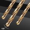 Quality 1.5mm-10.0mm Steel Titanium Coated Hexagonal Handle High Speed Drill Bit Set Twist Drill