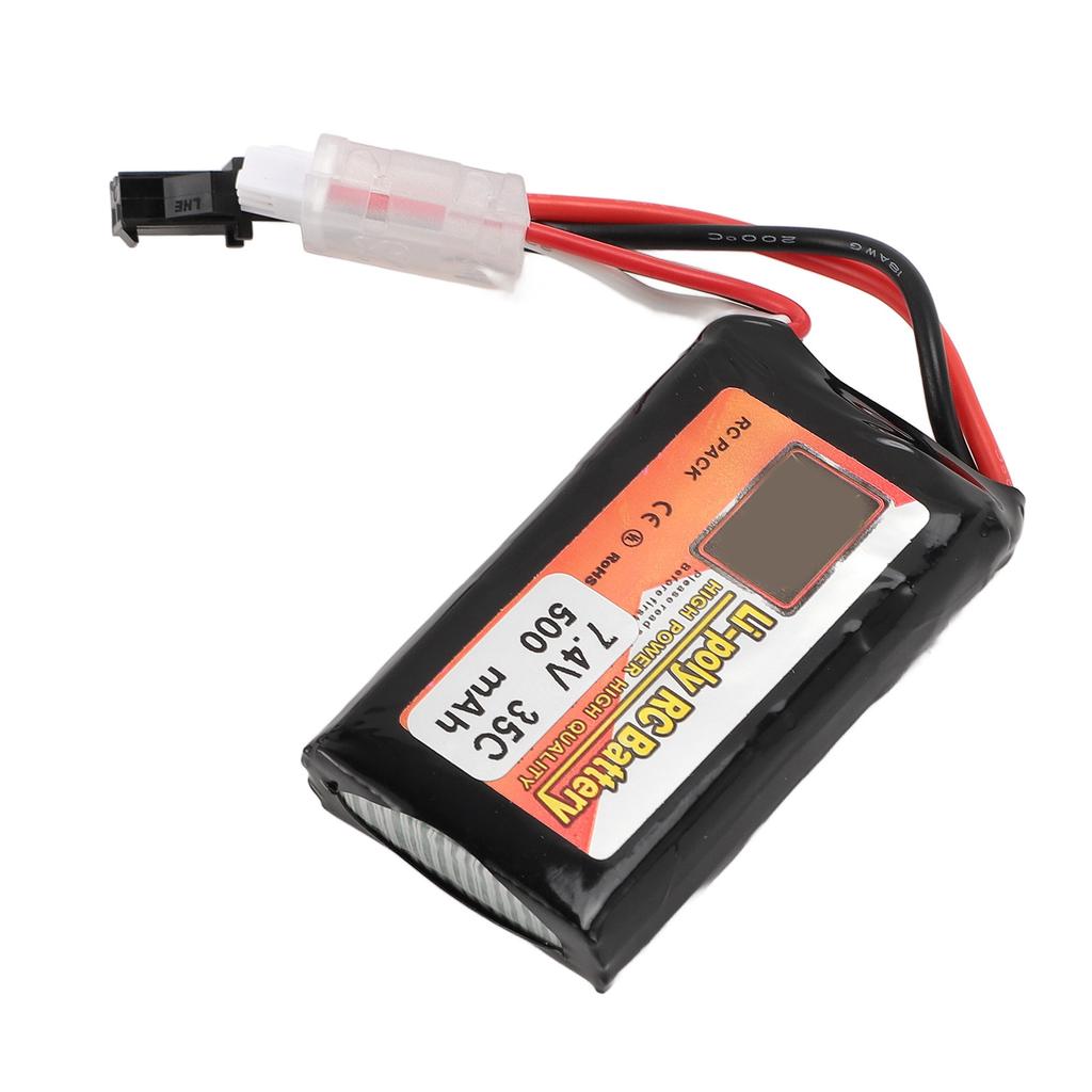 Аккумулятор для RC Дрона Профессиональный 7.4V 2S 500mAh 35C Литиевый Аккумулятор для RC Вертолета RC Дрона RC Лодки Модели Самолета