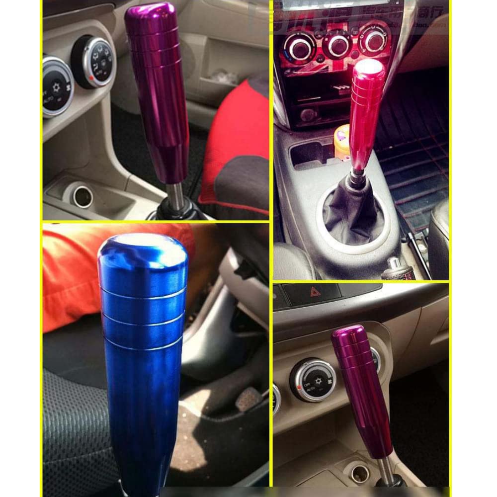 Morytrade Shift Knob MT Shift Truck, Light Tiger, Light Truck, Aluminum, General Purpose, 5.1 Inches (13 Cm), Long (Gunmeta)
