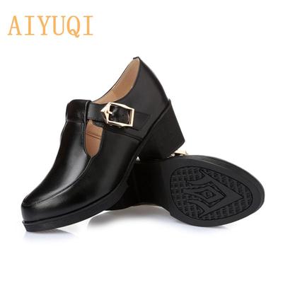 Женские осенние туфли из натуральной кожи