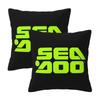 Sea Doo Team Rxt Brt Marine 2 Pcs Square Pillowcase Pillow Cover Cushion Zip Decorative Comfort Throw Pillow For Home Car