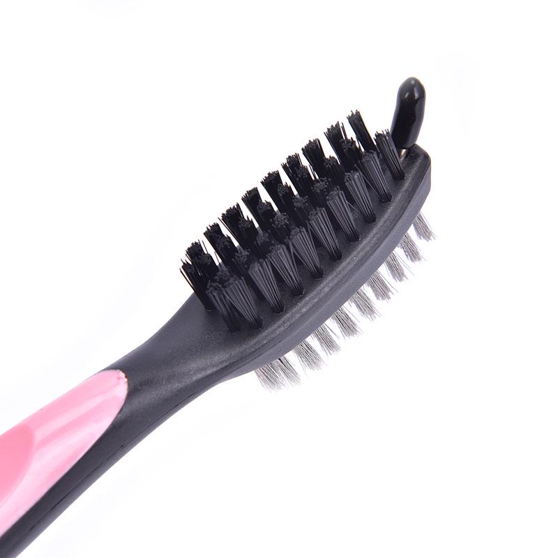 Щетка для гольф-клуба Щетка для чистки канавок Двусторонняя Кит для чистки мячей для гольф-паттера и клина