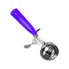 Practical Stainless Steel Fruit Ice Cream Scoop Spoon with Plastic Handle Kitchen Tool (4.2cm)
