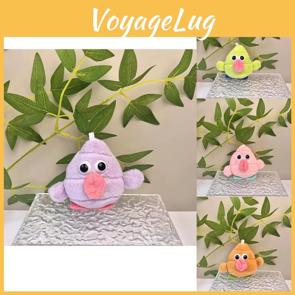 Fun Cozy And Cartoon Plush Keychain With Soft Filling Perfect For Decor Creative