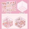 Diy House Landscape Stickers Cute Bubble Food Car Cabin Scene Sticker Festival Gift for Adult Kid Children Student