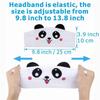 Thin Speakers Bluetooth Headphones Eye Mask Soft Plush Speakers Headband  Not-in-Ear Design