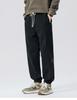 Knitted Four-Sided Elastic Spring New Casual Pants Men's Loose Leg Tight Sports Pants Bathroom Pants