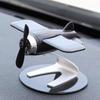 Everyshine Infinite Power Vehicle Solar Propeller Airplane, Black, 1 piece,Korean Car Acc