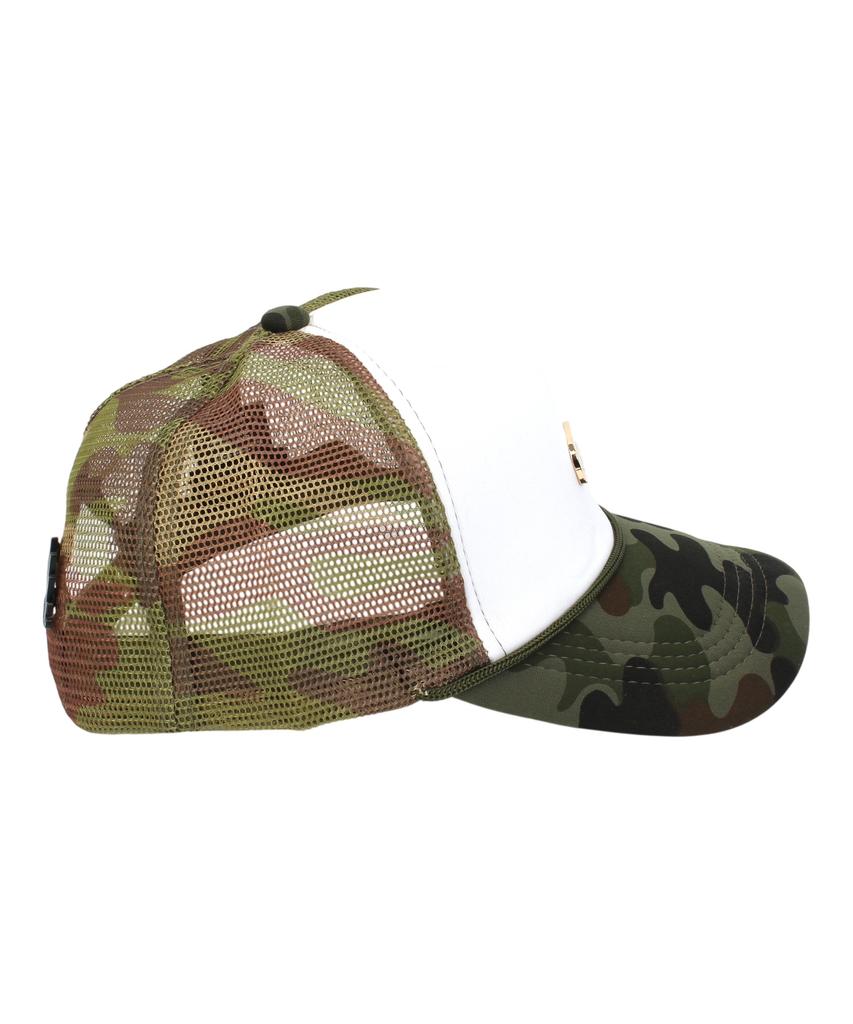 Юнибеосёлкемистеули Веревка-пузырь Камуфляжная сетчатая кепка