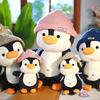 Cuddly Soft 8.7/15/18.9in Pink-blue Hat Penguin Plush Pillow Toy Kids Gift