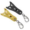 1 Pc/2 Pcs Portable Thread Size Checker Keychain Pendant Metal Bolt And Nut Thread Checker Dual Scale Inch Metric Thread Size Identifier for
