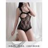 Эротическое нижнее белье Сексуальная пижама-комбинезон Женское открытое промежность Постельное прозрачное кружево Горячий комплект для соблазнения Оптом