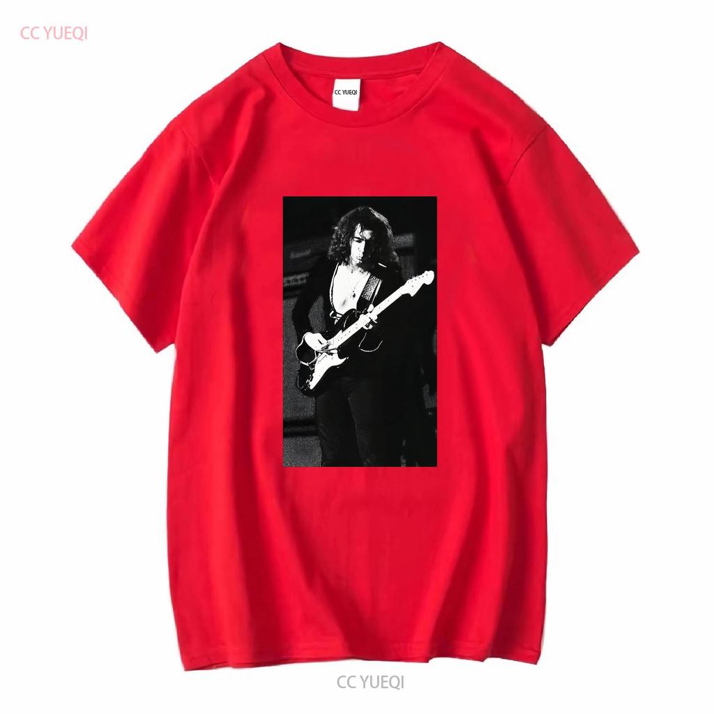 Ritchie Blackmore Футболка с принтом Live Винтаж S 3XL с длинным или коротким рукавом винтажная Стильная стирка графический стритвир Растянутая