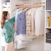 Чехол для одежды от пыли, подвесной, чехол для пальто от пыли, бытовой прозрачный чехол для одежды, пылезащитный чехол для костюма