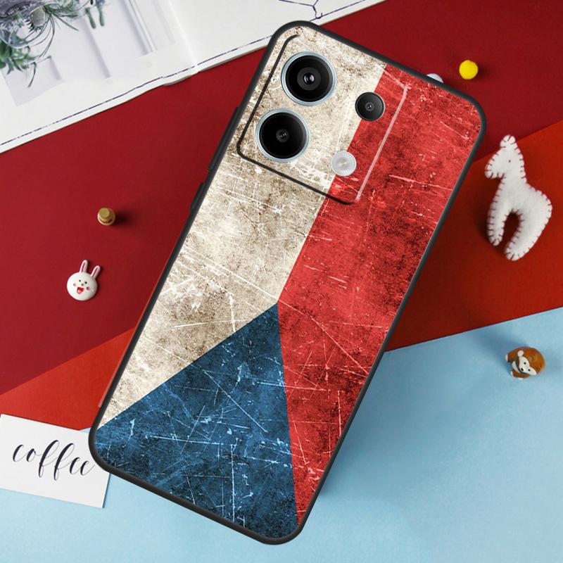 Чехол с чешским флагом для Xiaomi Redmi 12 13C 12C 10C 9C Redmi Note 13 9 10 11 12 Pro 9S 10S 11S 12S