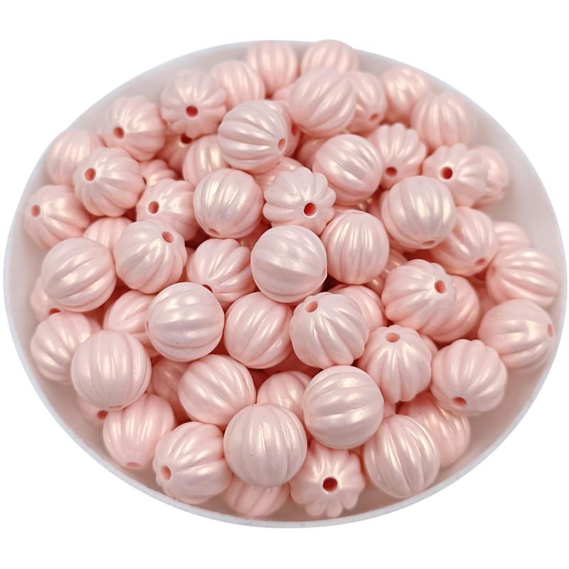 Изысканный браслет ручной работы для изготовления макарон, свободные бусины, 10 шт., 11 мм, перламутровые акриловые бусины в форме арбуза, однотонные бусины «сделай сам», бусины, ручные аксессуары