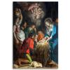Canvas print, Christmas St Paul's Church Antwerp