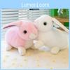 Adorable Plush Rabbit Toy Soft Stuffed Bunny Doll For Kids With Realistic Features