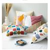 INS Wind Cotton Towel Embroidered Cushion Pillowcase with Core Car Waist Pillow Waist Sofa Cushion Pillowcase Fall Decor