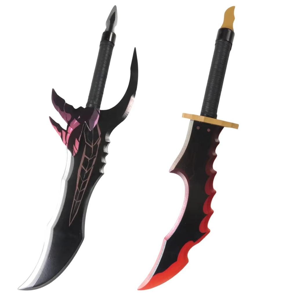 Anime Solo Leveling Kanata Wooden Sword Mizushino Shun Real Size Cosplay Accessories Knife Japanese Katana Samurai Sabre Kid Toy