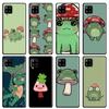Mushroom Frog Cartoon For Samsung Galaxy A12 A52 A72 A71 A51 A41 A31 A70 A50 A40 M31 A02 A20e A21S Phone Cover