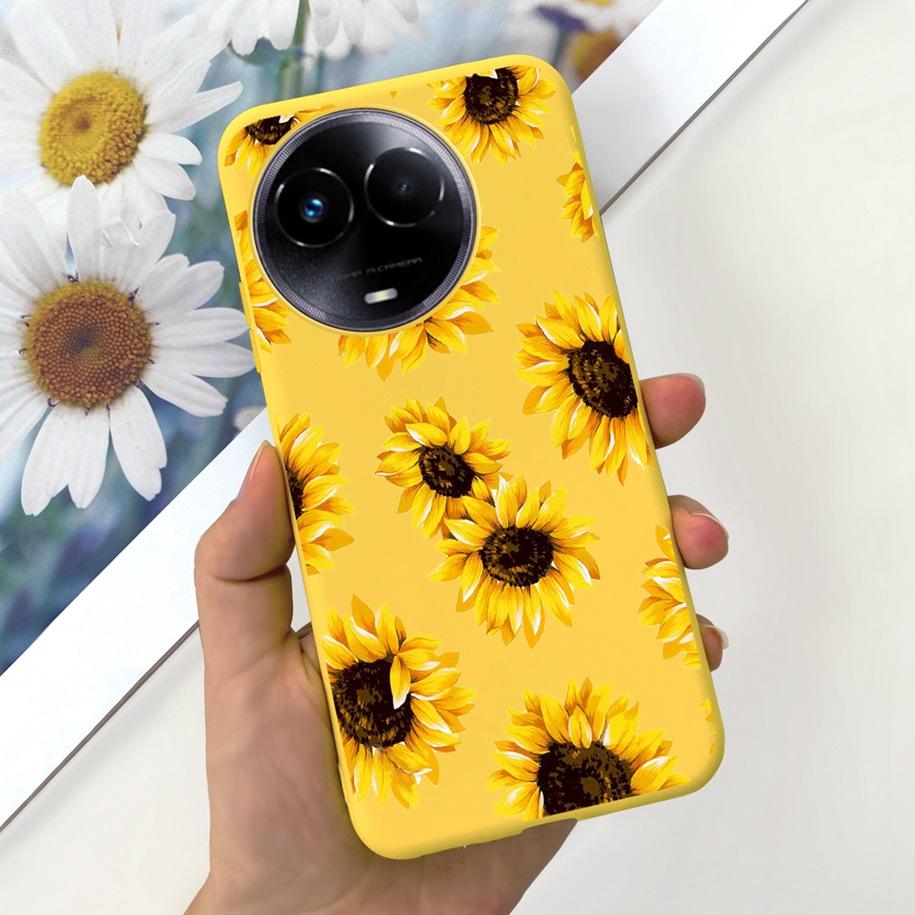 Ударопрочный Чехол Для Realme 11 5G / Realme 11X Чехол На Телефон Модный Девушки Мягкий Силикон Funda Для Realme11 11 X 2023 RMX3785 Coque