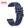 Силиконовый ремешок 22 мм 26 мм для Garmin Instinct 3 2X Solar Band Fenix E 8 7 7X 6X 6 Pro/Quatix 7 6 5 3/Enduro 3 2 Браслет QuickFit