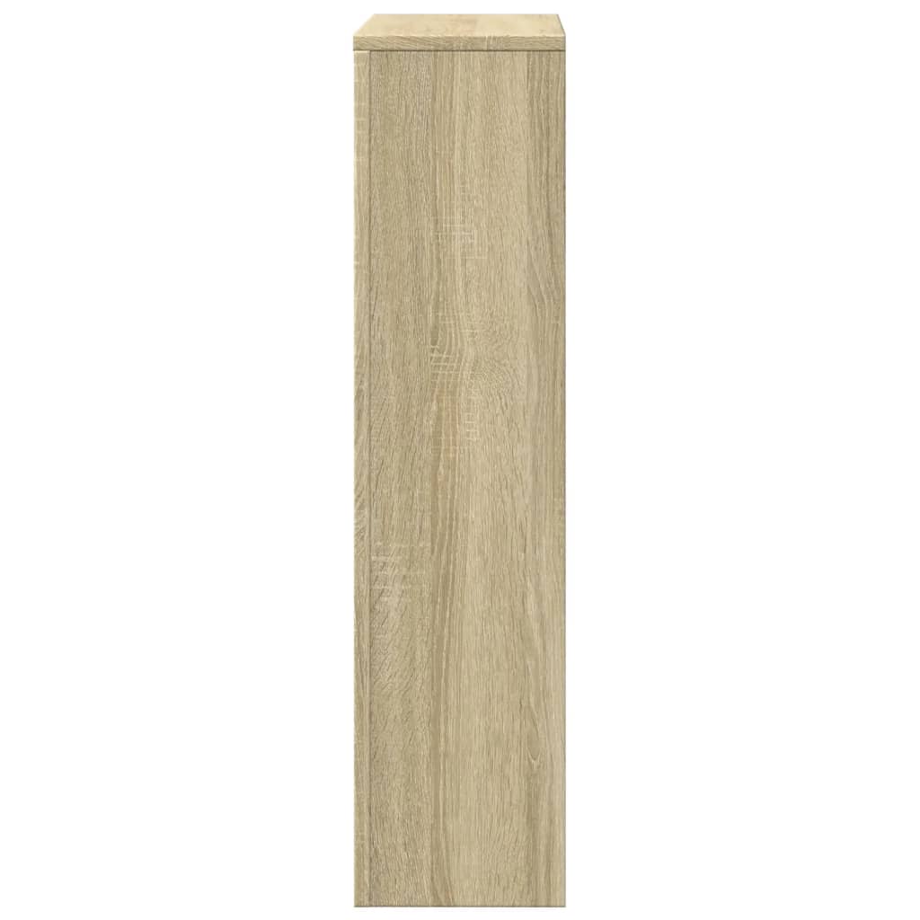 Radiator Cover Sonoma Oak 78 x 20 x 82 cm Particleboard
