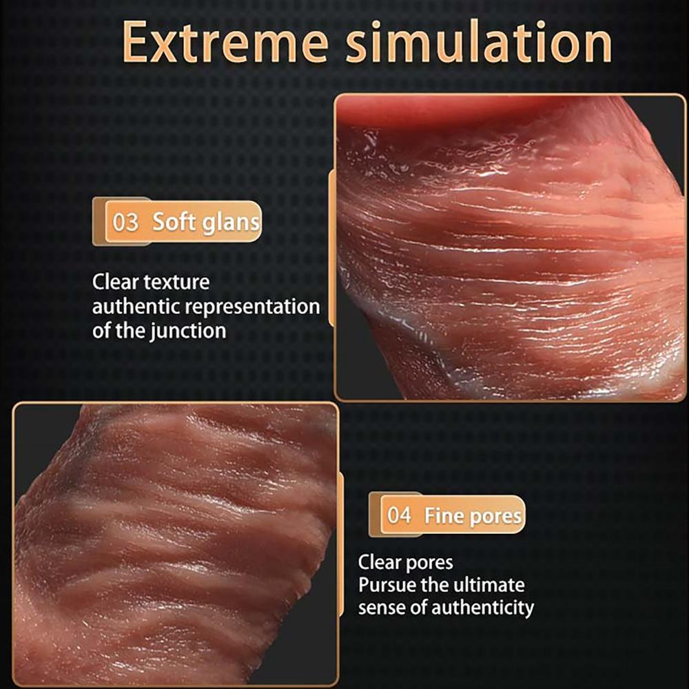 Реалистичный дилдо телескопический вибратор мастурбация анальная пробка для женщин проникающий дик пенис для взрослых с подогревом пульт дистанционного управления секс-игрушки
