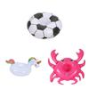Pvc Inflatable Water Toy Red Crab Coaster Floating Cup Holder For Pool Parties
