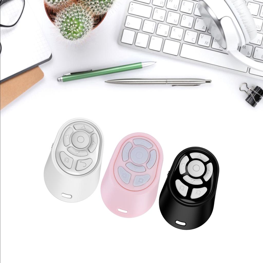 Перезаряжаемая беспроводная камера с функцией перелистывания страниц, кнопка спуска затвора для фотосъемки, встроенный аккумулятор емкостью 200 мАч для презентаций