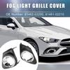 Front Left Right Side Fog Light Grille Cover 81482-02200 81481-02210 Fog Light Bezel Cover Trim for Toyota Corolla 2011-2013 1 Pair