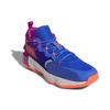 Adidas Мужские кроссовки Dame 7 EXTPLY Say Cheese фиолетовые Sonic-Fuchsia Solar-Red H69013