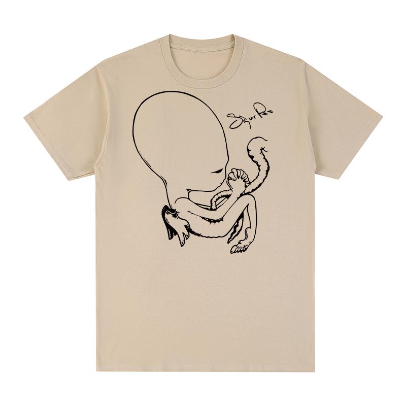 Sigur Rós Vintage Tshirt Post Rock Band Clothing Unique Graphic Godspeed Cotton Unisex T shirt New TEE TSHIRT Womens tops
