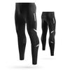 Men"s Reflective Bicycle Pants Gel Padded Cycling Tights Leggings Outdoor Riding Bike Pants