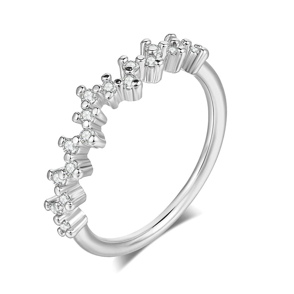ZHOUYANG Rings For Women New Delicate Style Micro Inlay Zircon 3 Color The Star Finger Ring Gift Fashion Jewelry R898