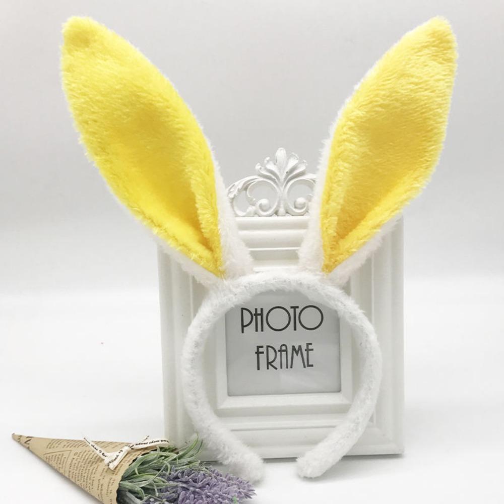 Пасхальный обруч с кроличьими ушками, милые красочные заячьи ушки, маскарадная тиара, головные уборы для взрослых и детей