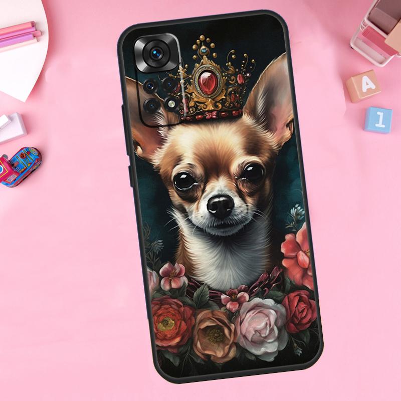Чихуахуа Собака Милое Животное Для Xiaomi Redmi Note 14 10 11 12 13 15 Pro Plus Чехол Для Телефона Для Redmi 15C 14C 10C 12C 13C 15