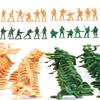30 шт. Пластиковые солдатики Фигурки 12 Разных Поз Набор Моделей Солдат 1,97 Дюйма Красный Зеленый Желтый Синий Солдатики ZSY